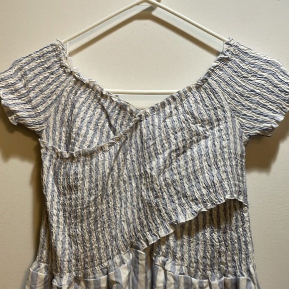 Beachsissi Stripped Blue And White Dress - Picture 3 of 5